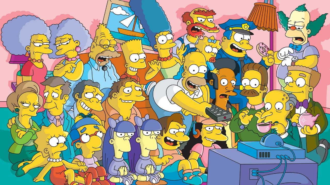 personajes de los simpson springfield