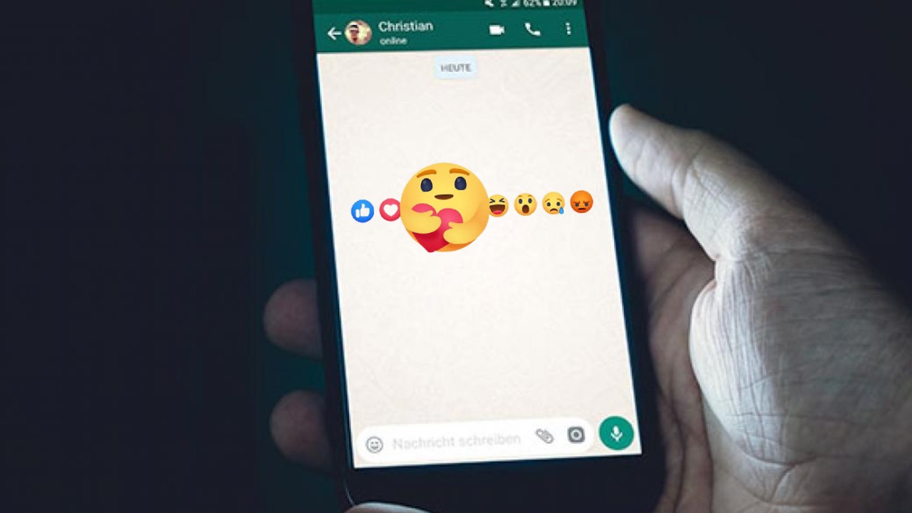 Whatsapp mensajes con reacciones chats