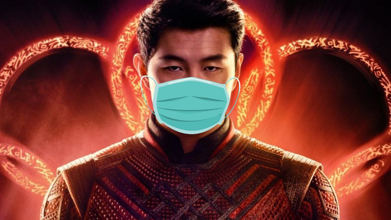 personajes de marvel shang chi cubre bocas covid 19
