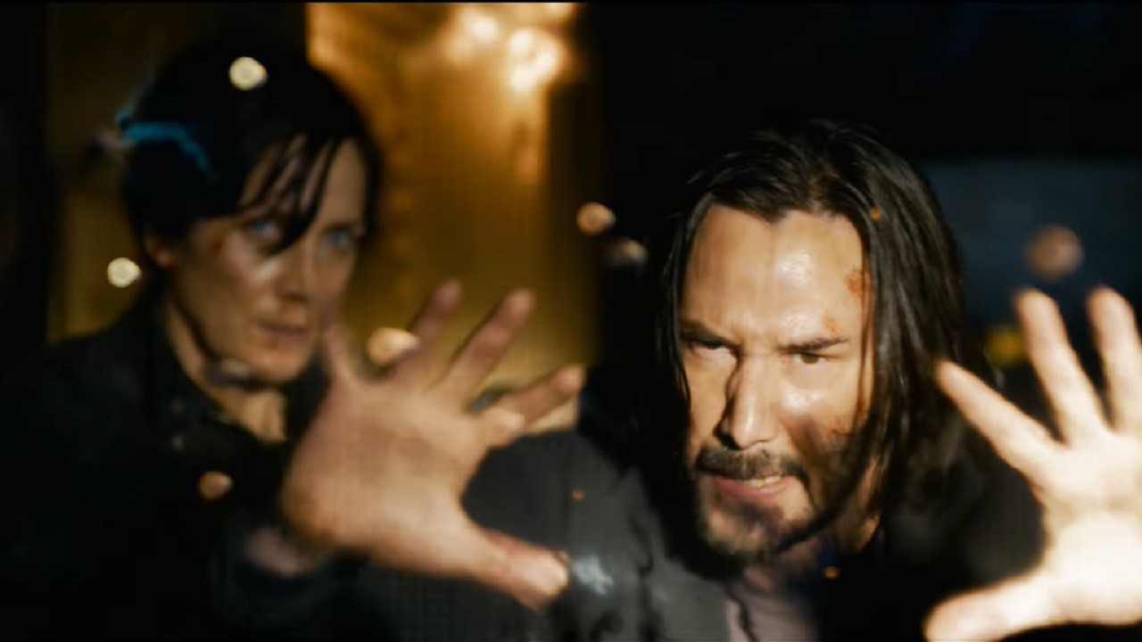 Neo Trinity Keanu Reeves The Matrix Resurrections