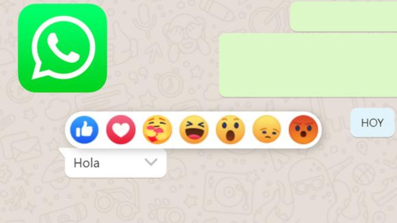 WhatsApp imágenes reaccion emojis nueva función