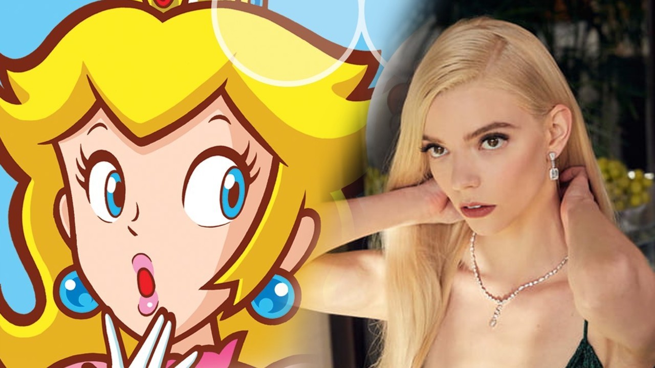 Princesa Peach Anya Taylor Joy videojugos