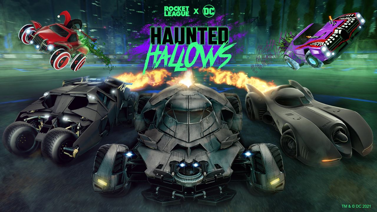 Batman Haunted Hallows Rocket League