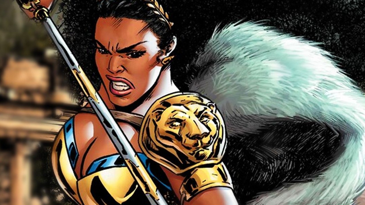 Nubia y las amazonas guerrera transexual bia