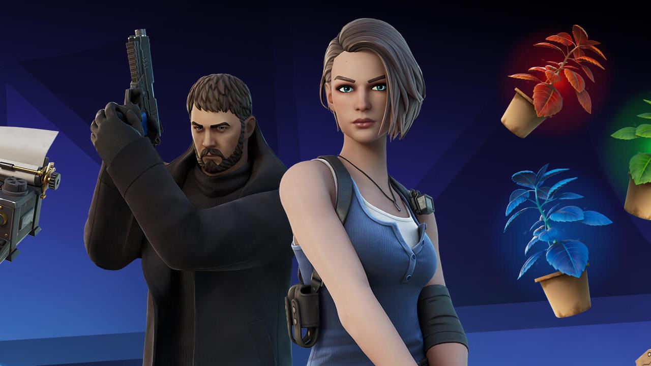 Skins de Chris Redfield y Jill Valentine de S.T.A.R.S ya llegaron a Fortnite 14 Fortnite chris redfield jill valentine stars