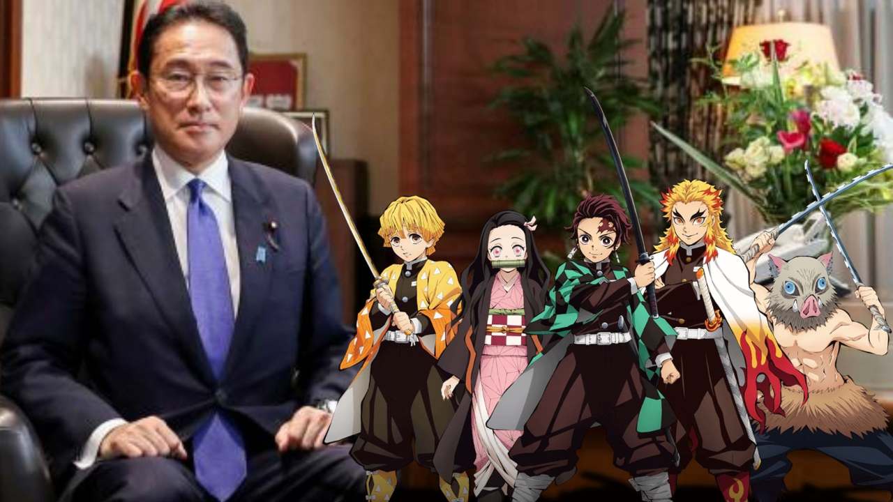 ministro japonés fanático kimetsu no yaiba