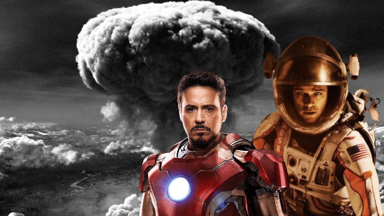 Christopher Nolan Robert Downey Jr. Matt Damon Bomba Atómica