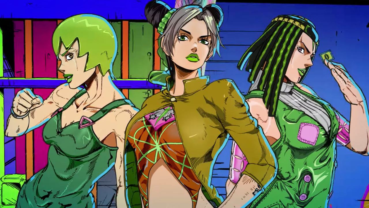 Jojo's Bizarre Adverture Stone Ocean apertura