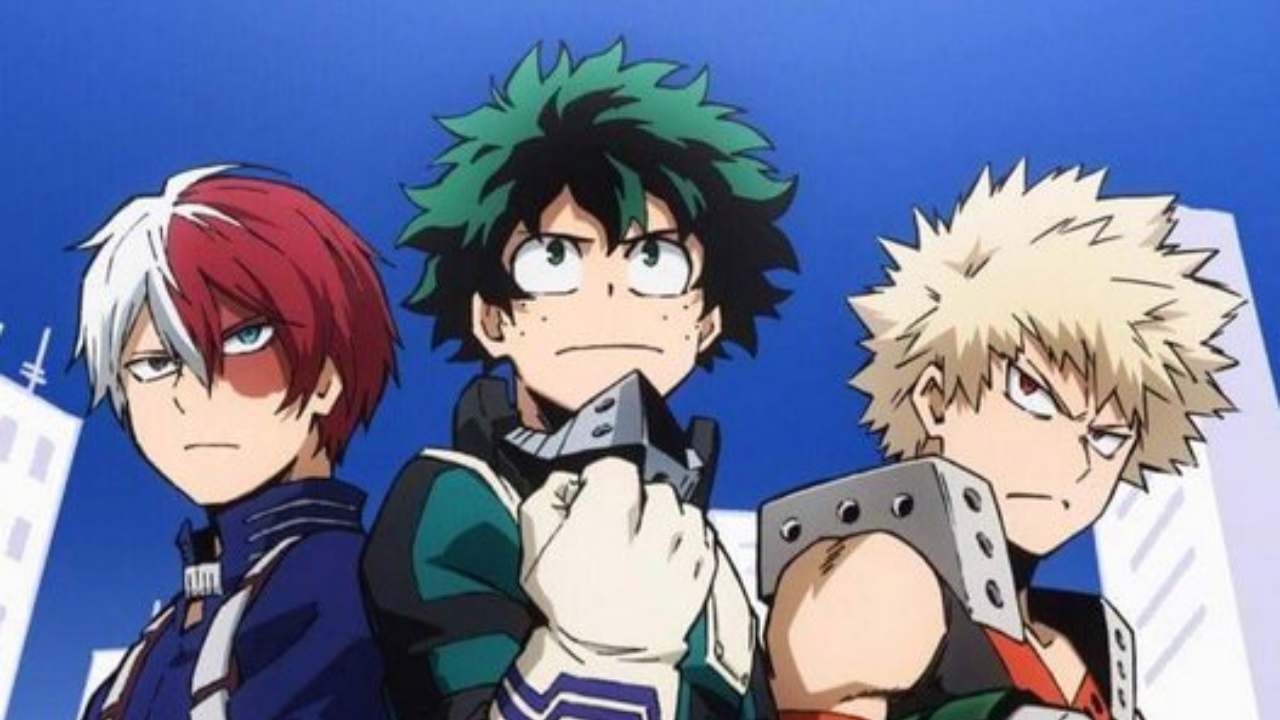 Shoto deku bakugo versión My Hero Academia