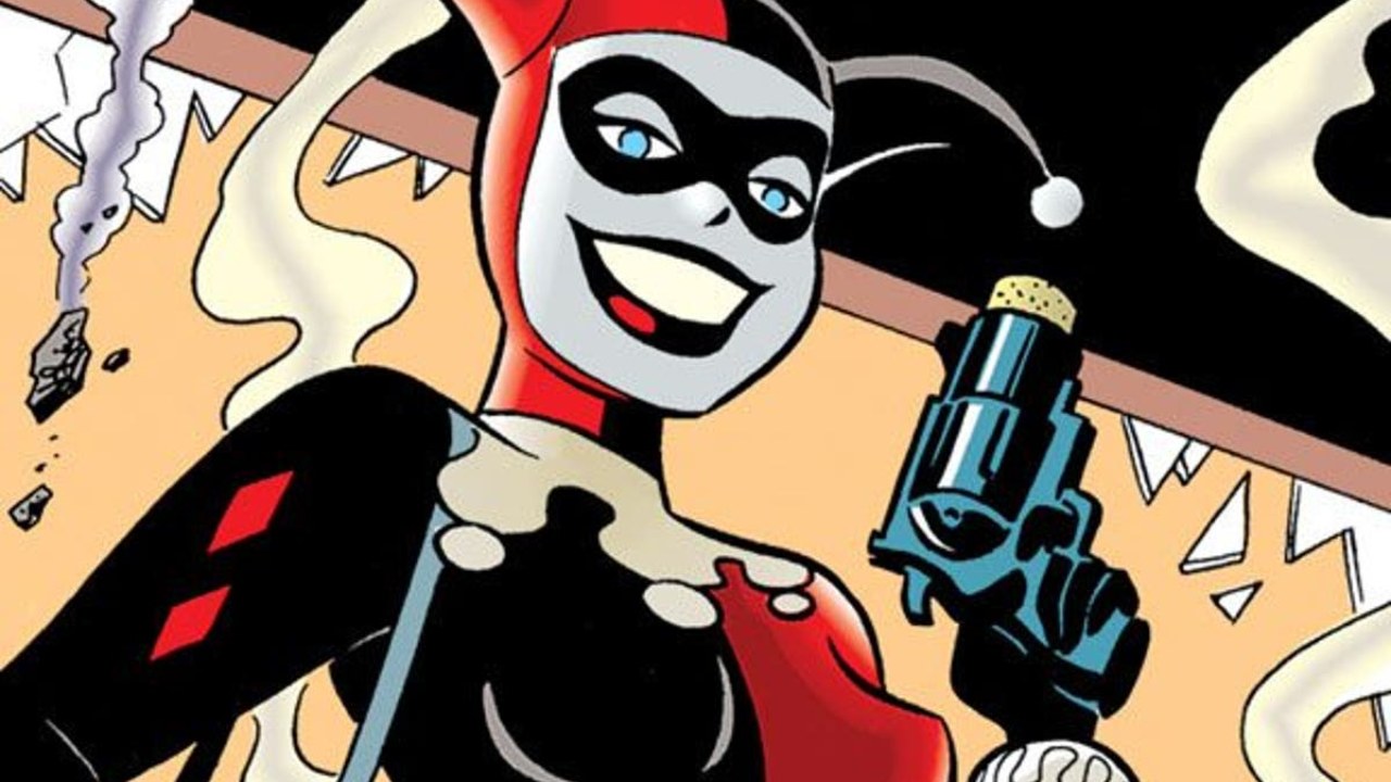 Harley Quinn cosplay body paint