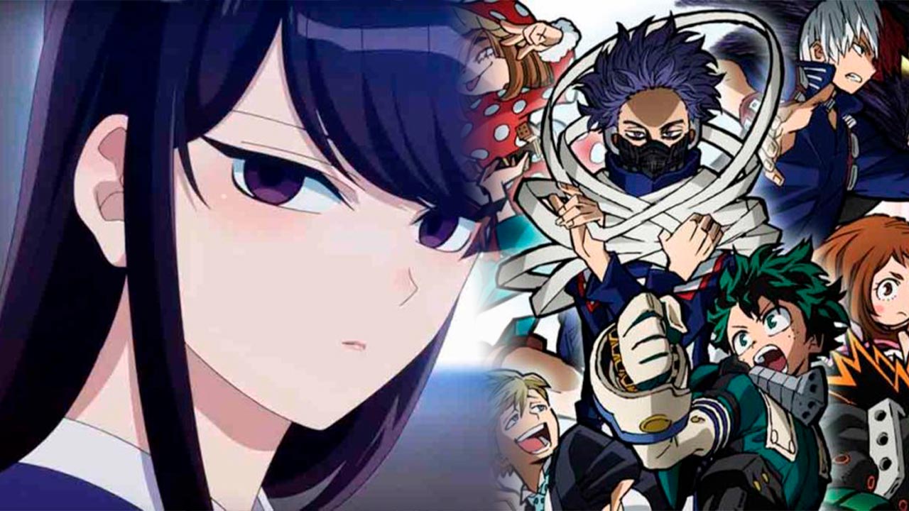 Komi-san dibujo autor My Hero Academia
