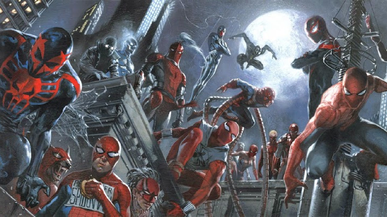 personajes de marvel spider-verse