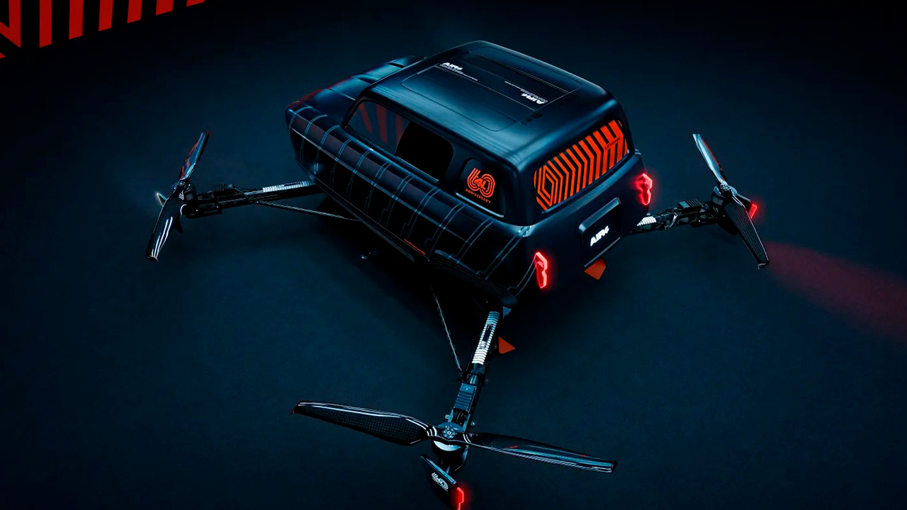 AIR4 auto volador renault 4