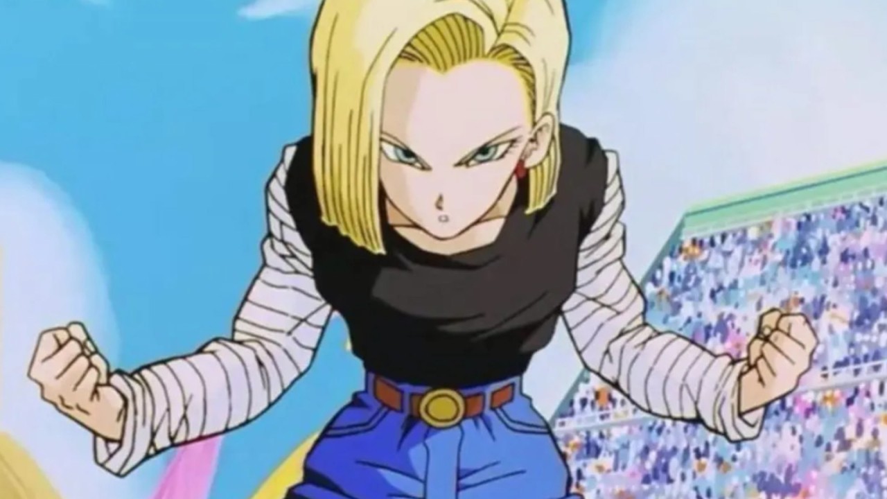 Androide 18 Personajes de Dragon Ball Z Número 18 Anime Cosplay DBZ