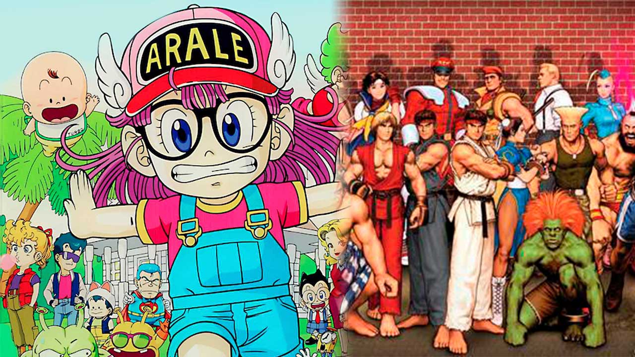 Dr Slump street Fighter