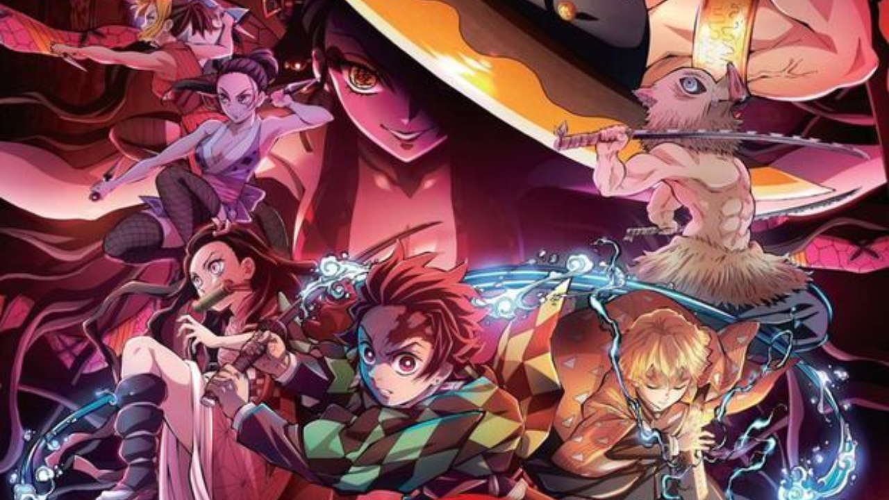 Kimetsu no yaiba ilustración fin temporada