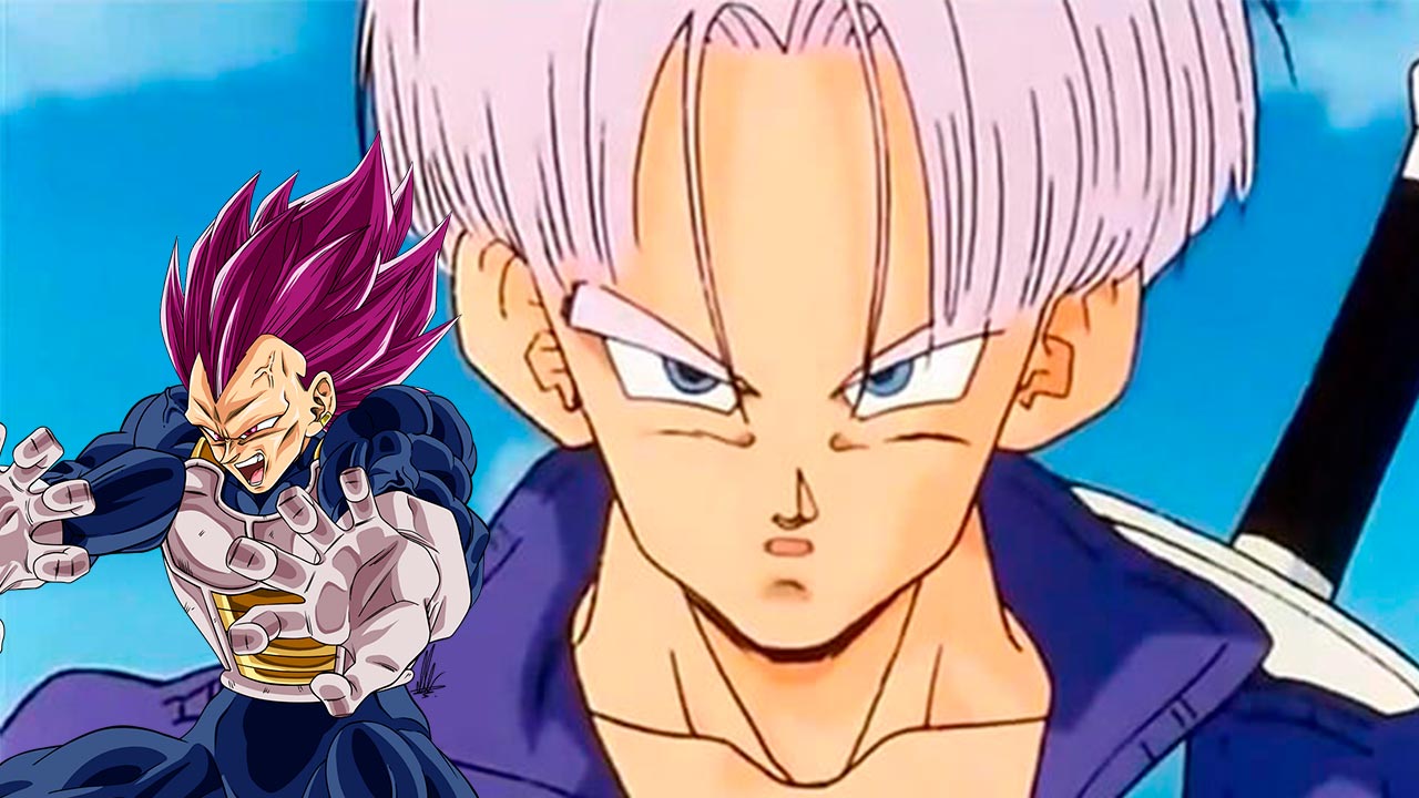 Dragon Ball: Fanart imagina a Trunks del Futuro con el estado Ultra Ego de Vegeta 25 Trunks futuro modo ultra ego Vegeta