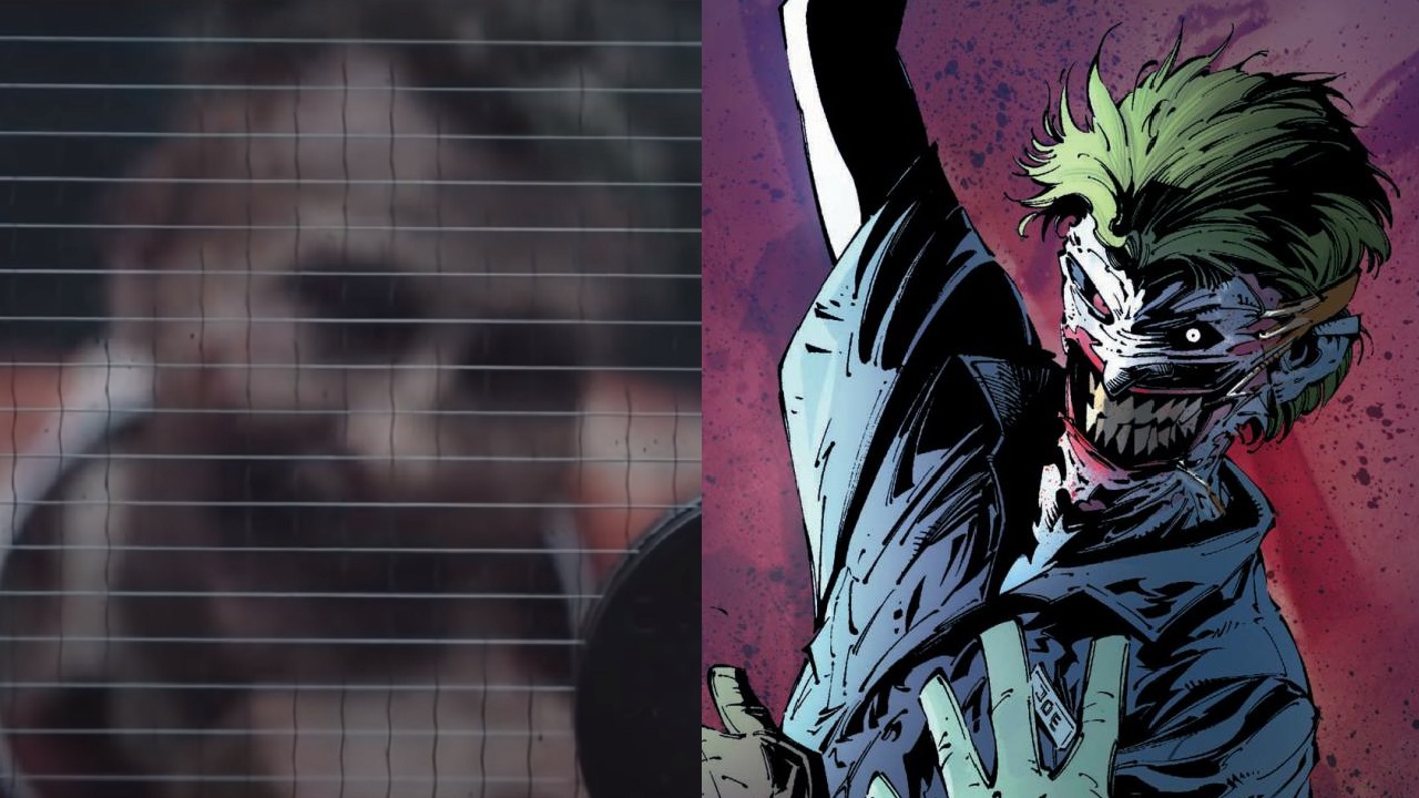 joker the batman cicatrices