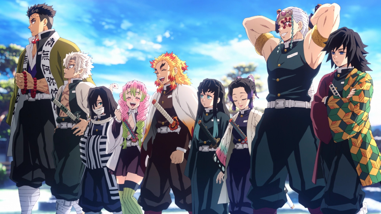 Kimetsu no Yaiba Pilares Sailor Moon