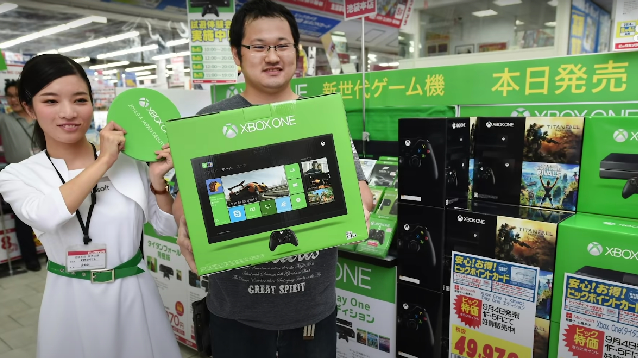 xbox consolas vendida en japón muy pocas
