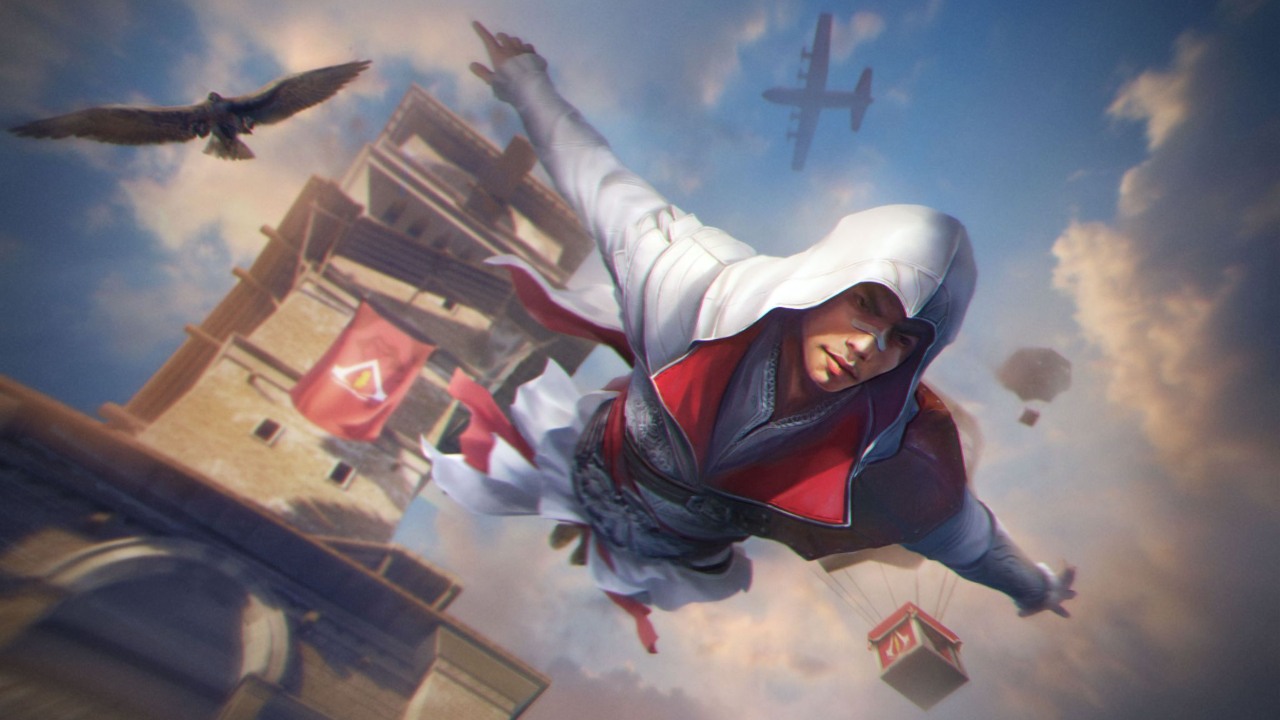 free fire assassins creed colaboración