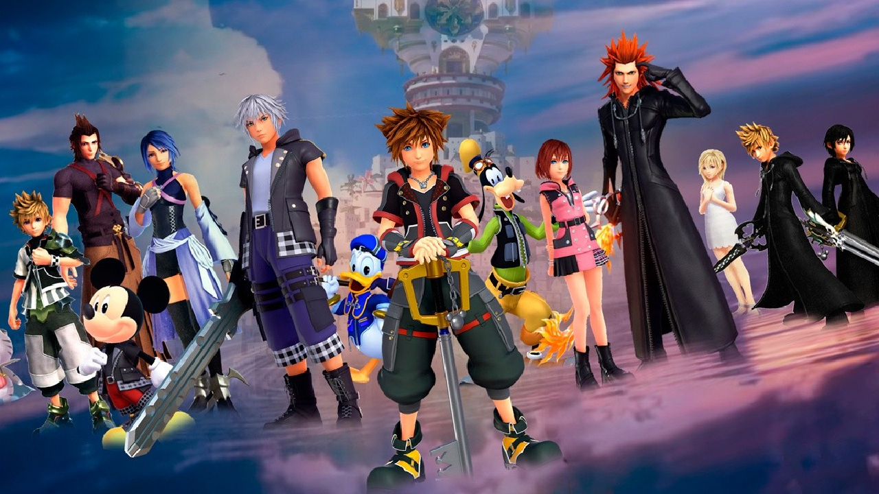 kingdom hearts 20 aniversario ilustración especial