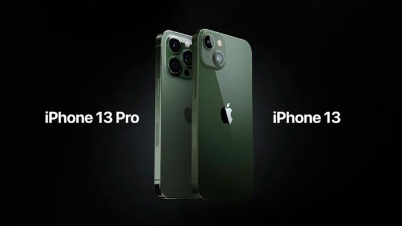 nuevos iphone 13 13 pro verde