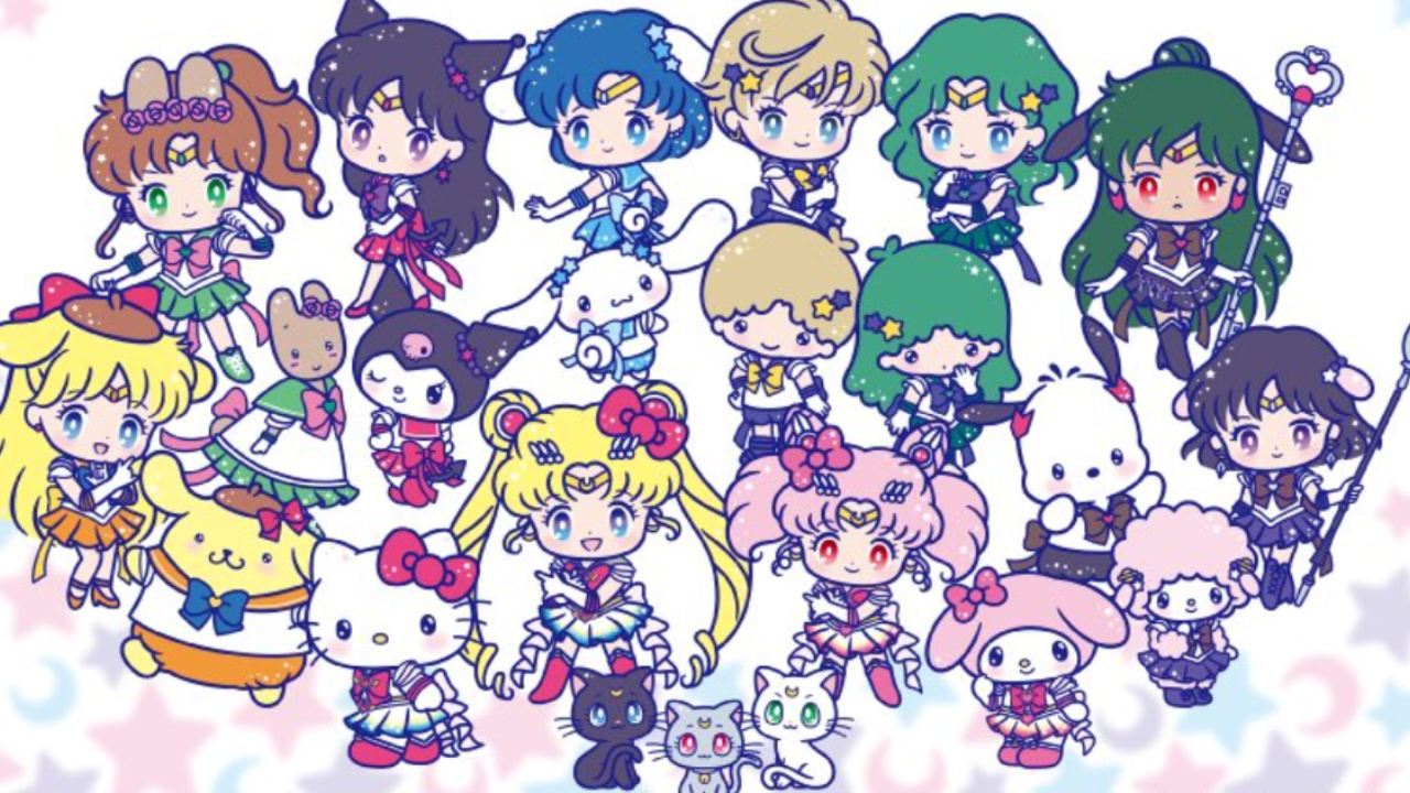sailor moon sanrio personajes colaboración
