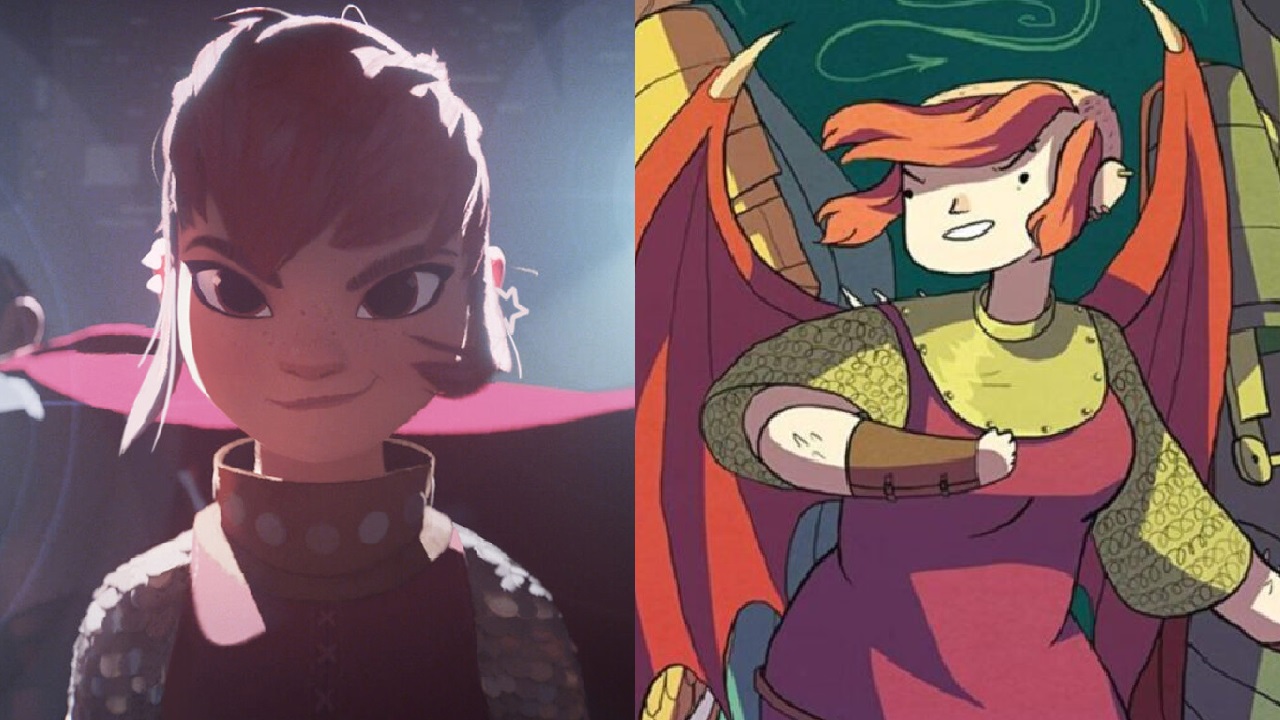 personajes de nimona netflix
