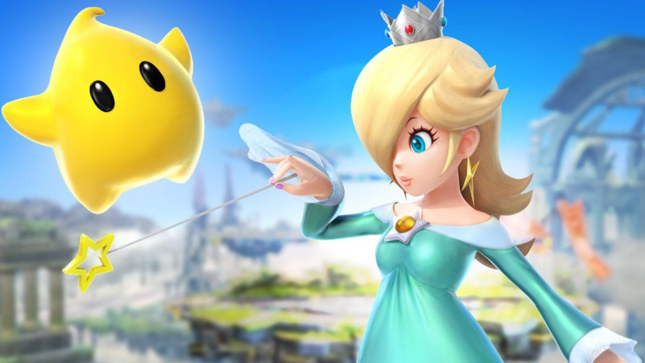Super mario princesa rosalina cosplay