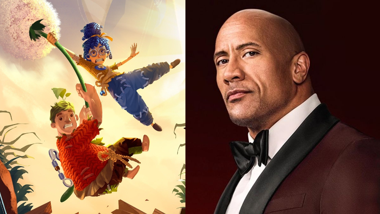 dwayne johnson película it takes two