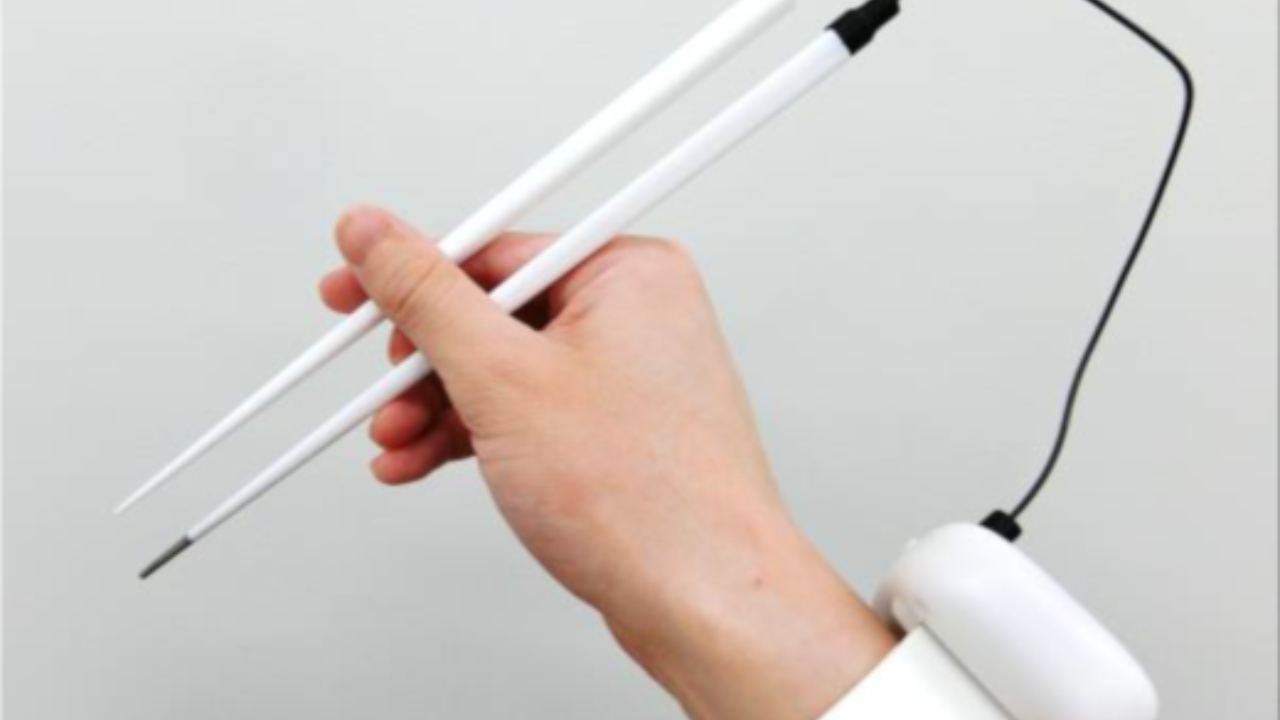 palillos chinos eléctricos