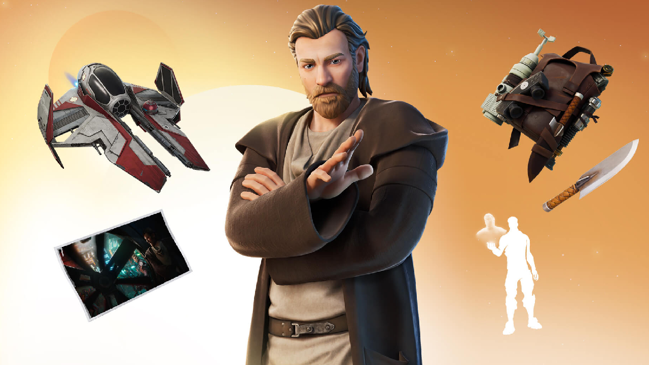 obi-wan kenobi skin llega hoy a fortnite