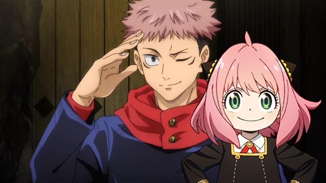 Anya itadori spy x family jujustu kaisen