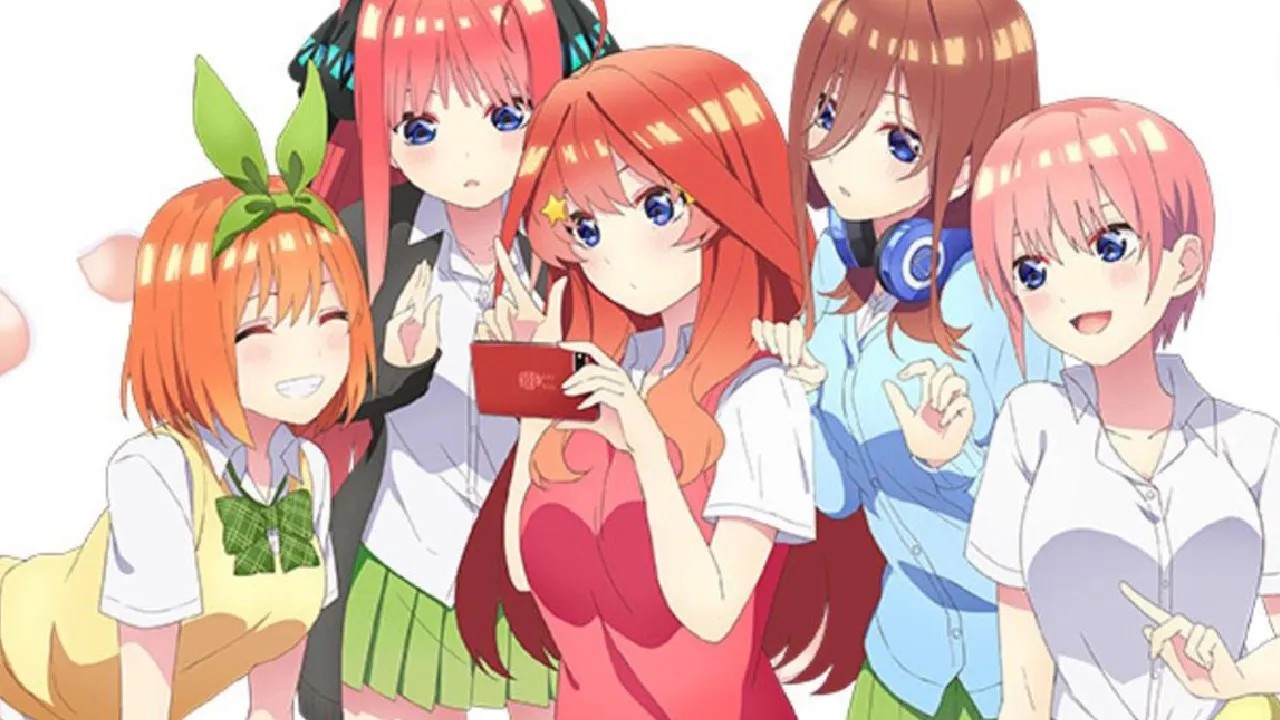 La película de Gotoubun no Hanayome ya supera el millón de entradas vendidas