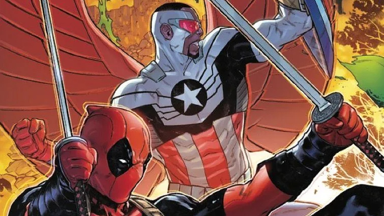 deadpool capitán amércia sam wilson marvel comics