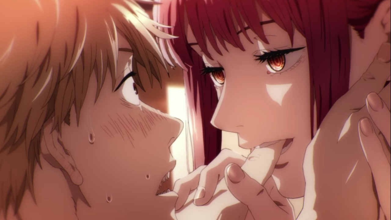 Makima Denji Póster Chainsaw Man