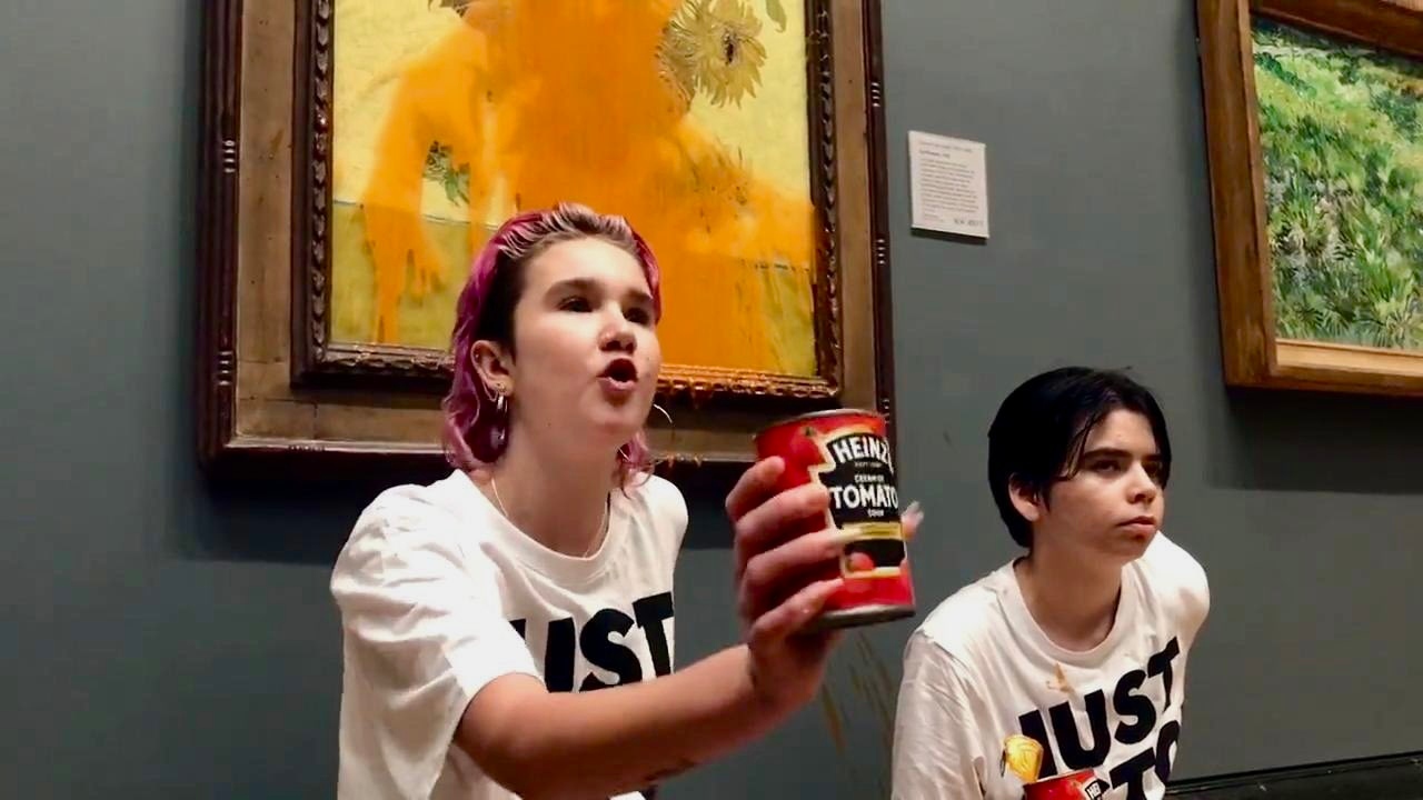 ambientalistas cuadro van gogh
