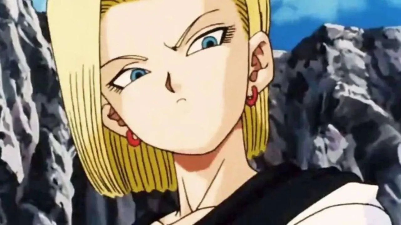 dragon ball androide 18 fanart