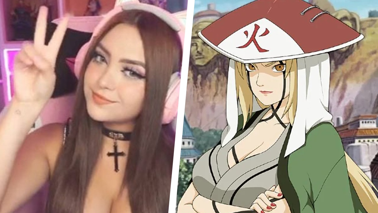 AriGameplays hace un genial cosplay de Tsunade en este fanart de Naruto