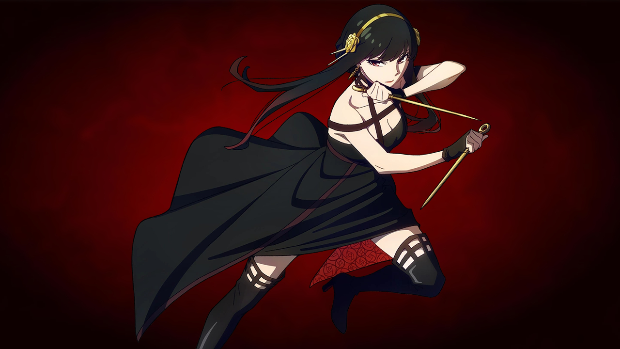 yor forger spy x family fanart hiperrealista