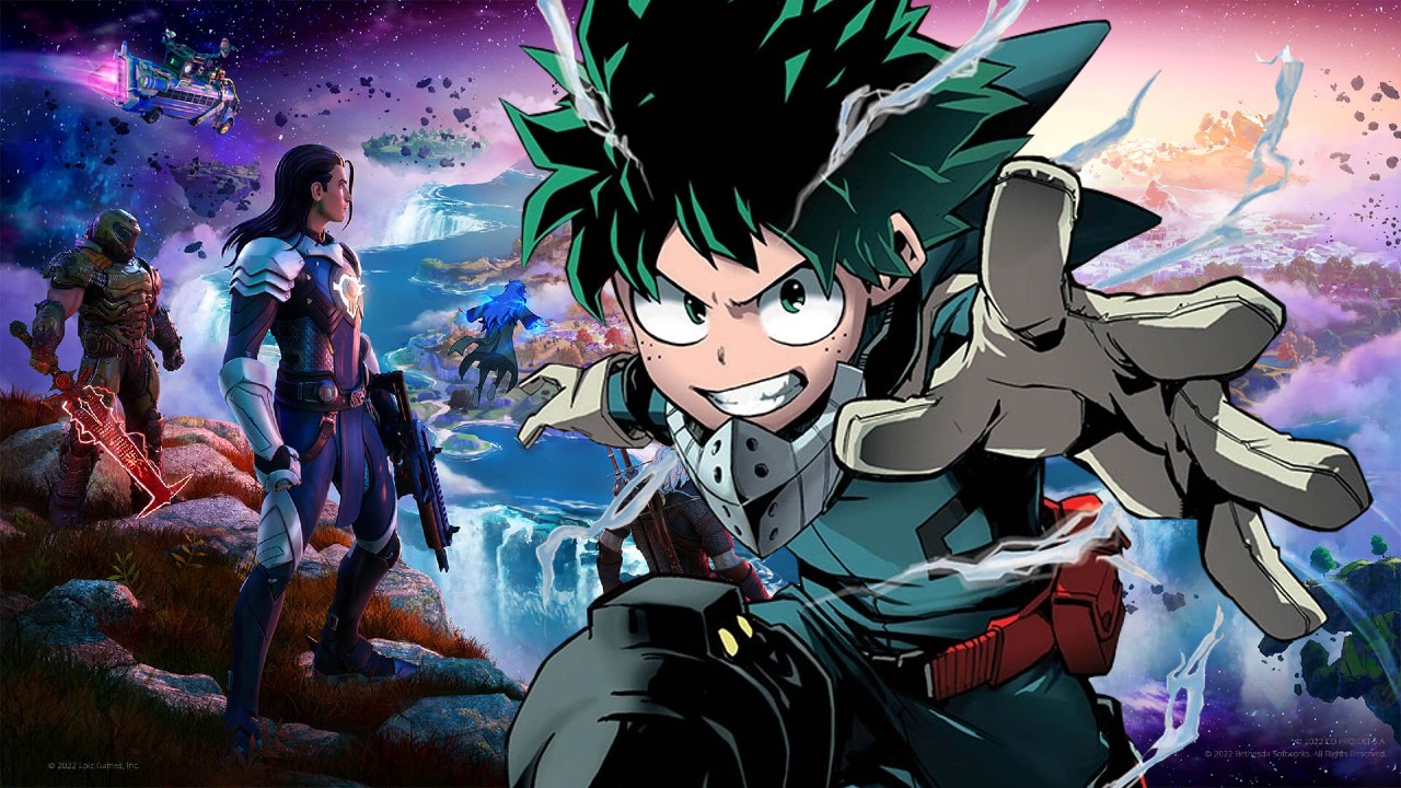 Deku y los personajes de My Hero Academia llegarán al Capitulo 4 de Fortnite