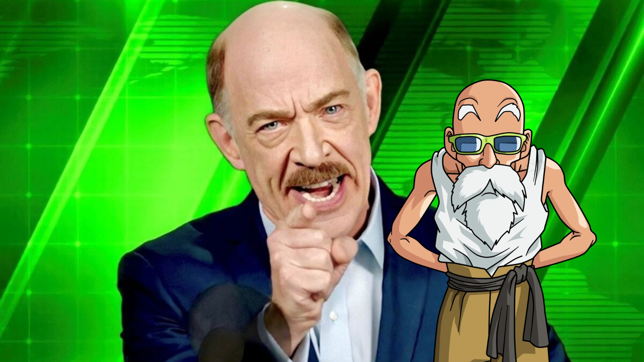 j k simmons como maestro roshi fanart dragon ball
