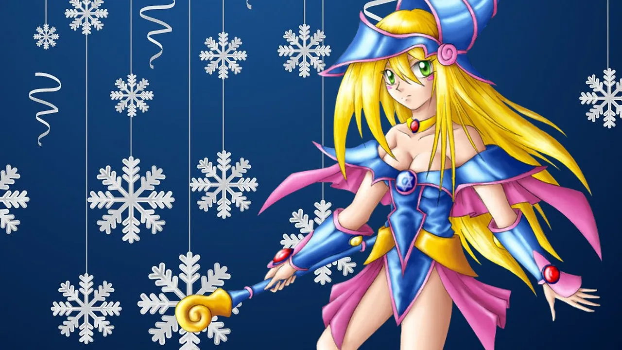 maga oscura cosplay de yu-gi-oh navidad