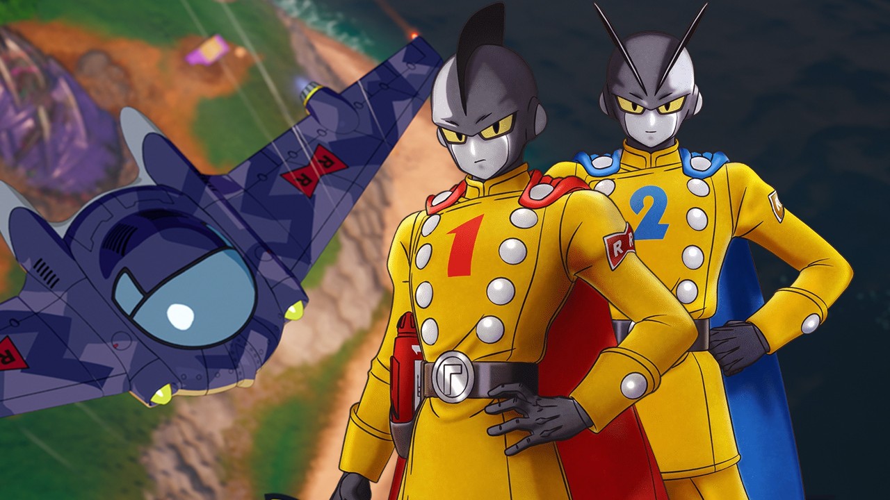Fortnite x Dragon Ball Super tendrá nueva colaboración pronto Se acercan los hermanos Gamma a la isla