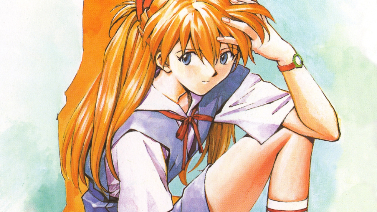 Asuka Fanart Gótica Evangelion