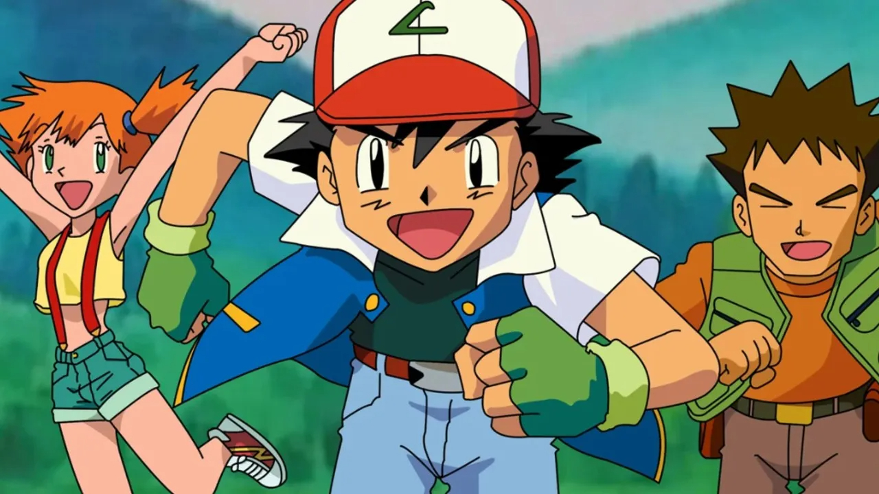 misty brock pokémon anime ash pikachu