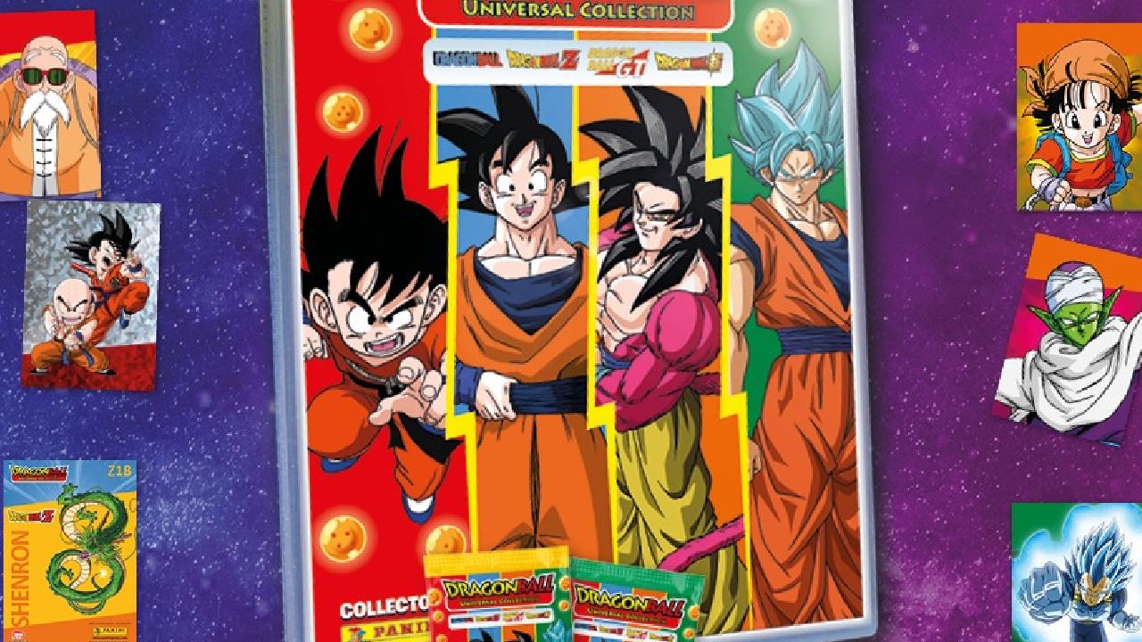 Dragon Ball y Panini reunirán todas las sagas de la serie en un increible colección de tarjetas