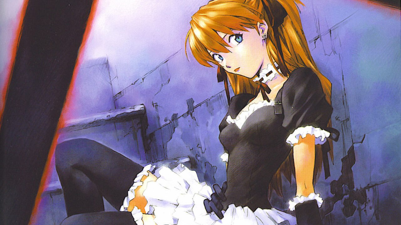 Asuka Gótica Cosplay Evangelion