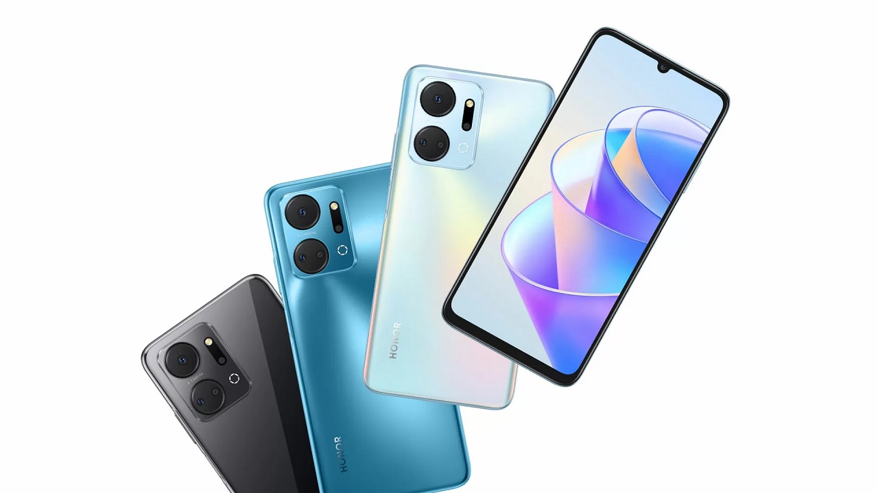 honor x7a smartphone características